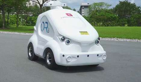 Roving Outdoor Security Robots