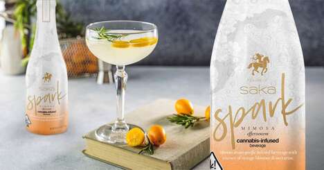 Cannabis-Infused Mimosas