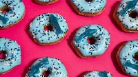 Aquatic Content-Themed Doughnuts