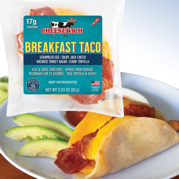Vacuum-Sealed Breakfast Tacos