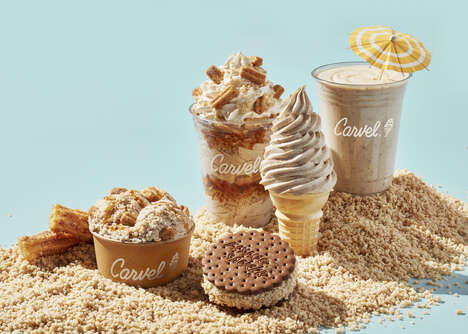 Churro-Flavored Ice Creams