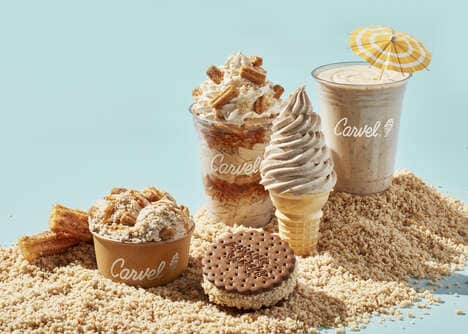 Churro-Flavored Ice Creams