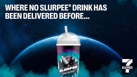 Space-Bound Slushie Beverages