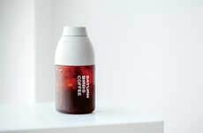 Instant Coffee Mixing Bottles