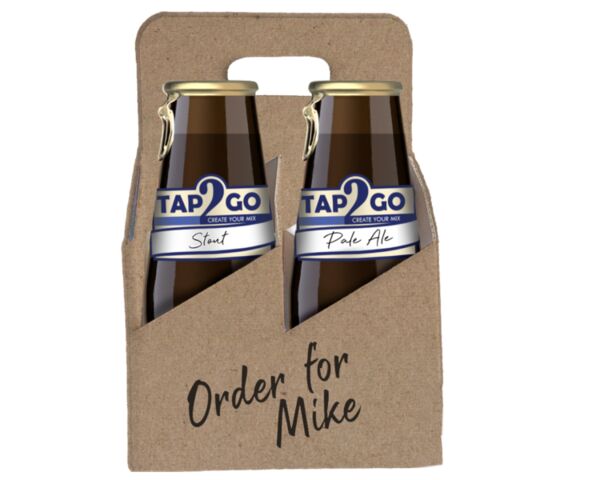 Wide-Mouth To-Go Glass Bottles