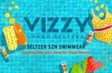 Exclusive Seltzer-Scented Swimwear