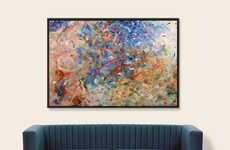 Stimulating Pandemic-Painted Artwork