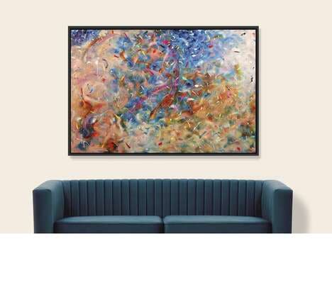 Stimulating Pandemic-Painted Artwork