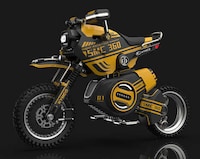 Rugged Off-Road Motorcycle Designs