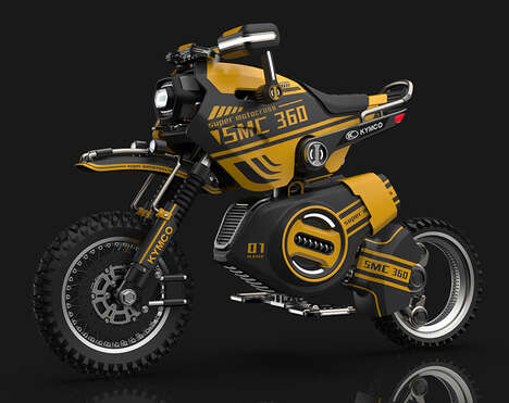 Rugged Off-Road Motorcycle Designs