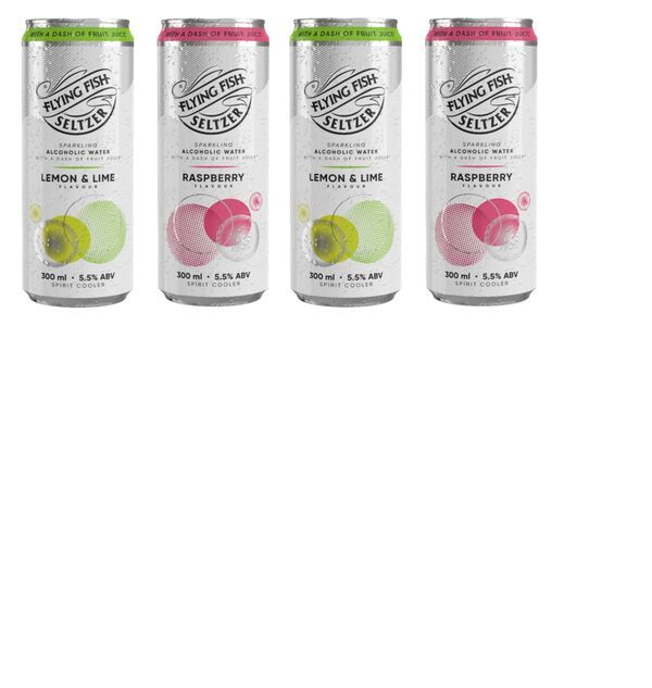 Refreshing Slim Can Seltzers : Flying Fish hard seltzer