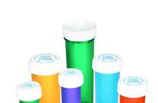 Reversible Cap Cannabis Containers