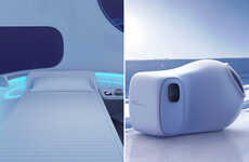 Relaxing Airport Rest Pods