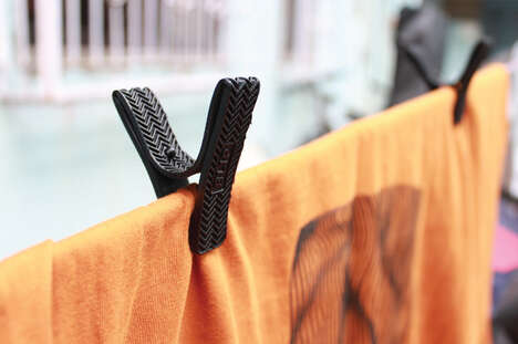 Mono-Material Clothing Pegs