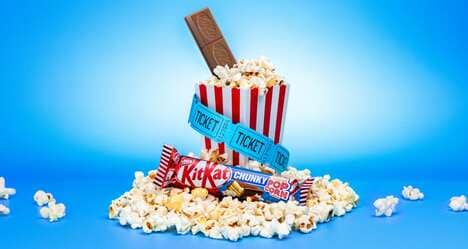 Movie Snack-Inspired Candy Bars