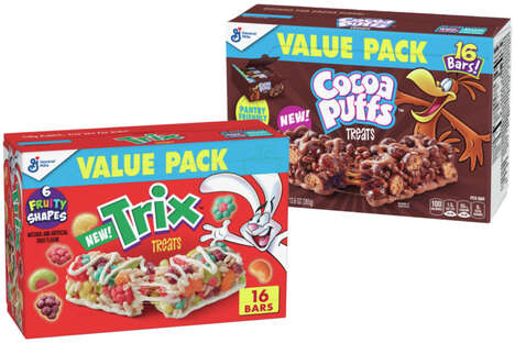 Breakfast Cereal Treat Bars
