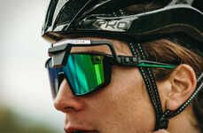 Eye-Mounted Rearview Cyclist Mirrors