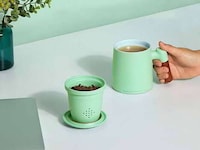 Modernist Tea Brewing Mugs Image 2