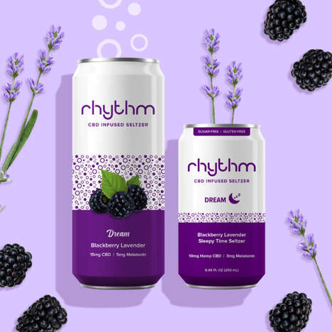 Relaxing Sparkling CBD Seltzers