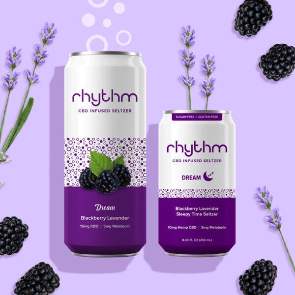 Relaxing Sparkling CBD Seltzers