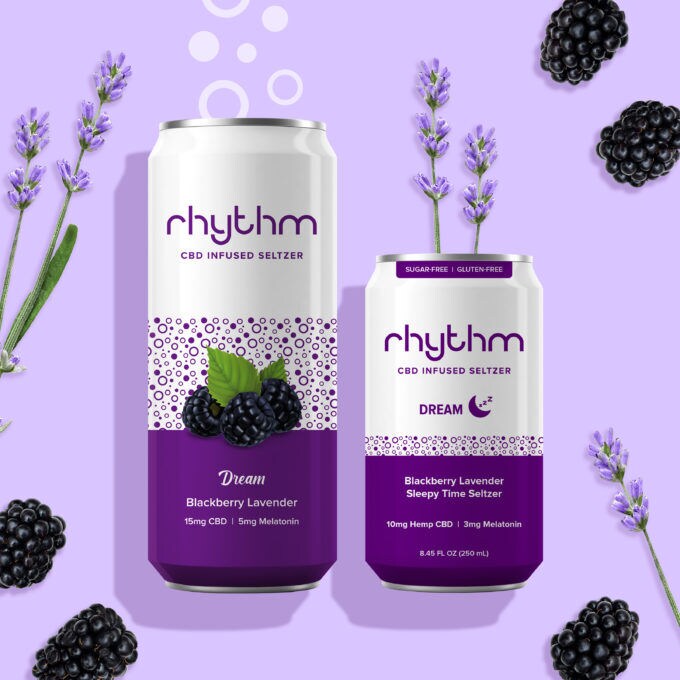 Relaxing Sparkling CBD Seltzers
