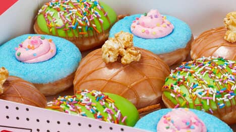 Carnival-Themed Donut Menus