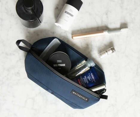 Water-Resistant Collapsible Toiletry Cases