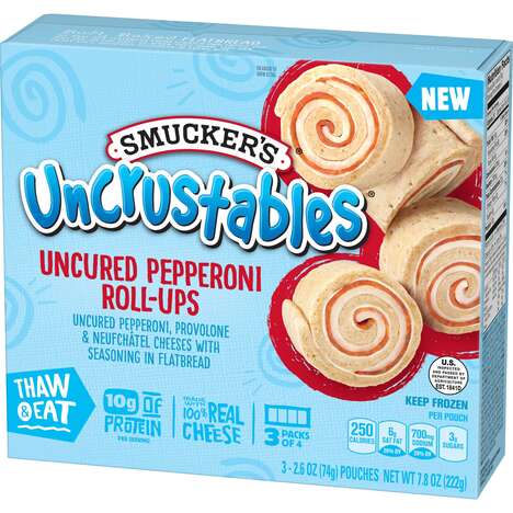 Crustless Pepperoni Sandwiches
