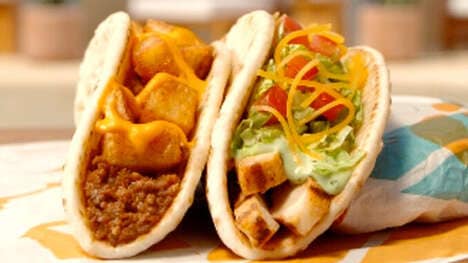 Loaded Flatbread Tacos