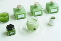 Ink-Like Matcha Bottles Image 1