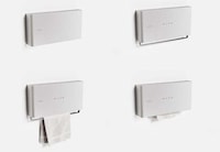 Towel-Sterilizing Bathroom Racks Image 4