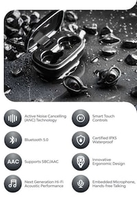 Sports-Ready Wireless Earbuds Image 2