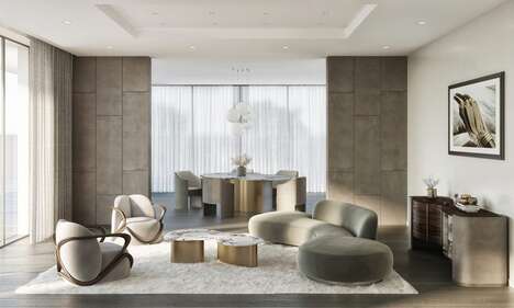 Stone-Inspired Veined Furniture