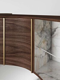 Stone-Inspired Veined Furniture Image 6
