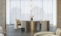 Stone-Inspired Veined Furniture Image 7