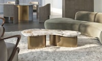 Stone-Inspired Veined Furniture Image 8