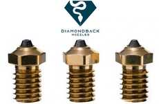 Diamond-Made 3D Printer Nozzles