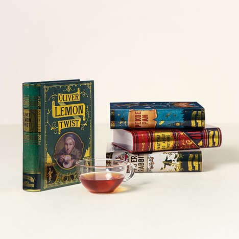 Novel Tea Book Tins
