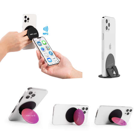 NFC-Enabled Phone Stands