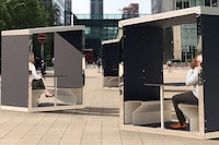 Eco-Friendly Outdoor Meeting Pods Image 1