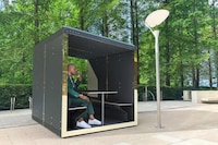 Eco-Friendly Outdoor Meeting Pods Image 2