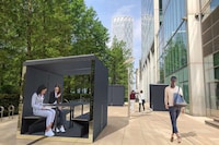 Eco-Friendly Outdoor Meeting Pods Image 4