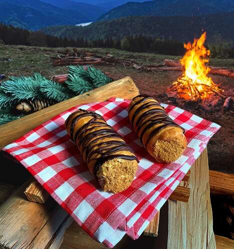Smoky Chocolate Pastries