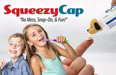 Playful Children's Toothpaste Caps