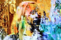 TV Signal Glitch Art Image 3