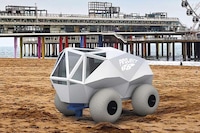 AI-Powered Beach Cleanup Robots Image 2
