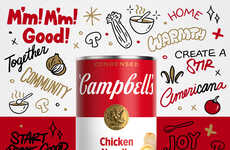 Soup-Inspired Digital Artworks