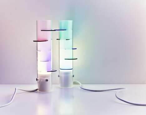 Multicolored Thought-Provoking Lighting