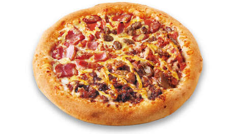Olympics-Themed 10-Meat Pizzas