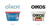 Refreshed Greek Yogurt Packaging